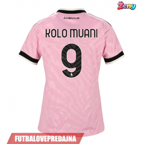 Lacne Ženy Futbalové dres Juventus Randal Kolo Muani #9 2026-27 Krátky Rukáv - Preč